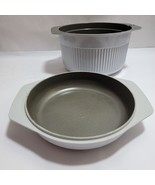 Nordic Ware Microwave Oven 2 Quart Round Casserole With Lid Utility Dish... - $18.99