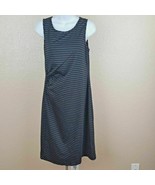 BCBG Dresses Women's Dress Size L Black White Striped JB11 - $8.91