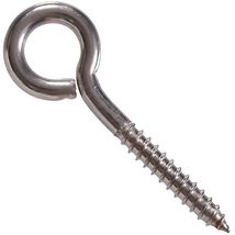 Hardware Essentials 321172 Lag Thread Eye Bolt Stainless Steel 5/16" x 4" - $14.41