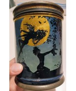 Vintage Henry Clive Beautebox By Canco Tin Satyr Plays Flute For Nymph - $81.22 CAD
