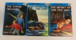 Lot of 3 HARDY BOYS Mystery Kids Books 1, 2, 3 by Franklin W. Dixon - £7.86 GBP