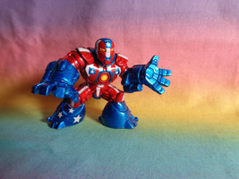 Hasbro 2011 Super Hero Squad Iron Man The Armored Avenger War Mechs Figure HTF - £5.43 GBP