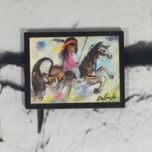 Ted Degrazia Refrigerator Magnet Native American Indian Child Southwest Art - £9.26 GBP