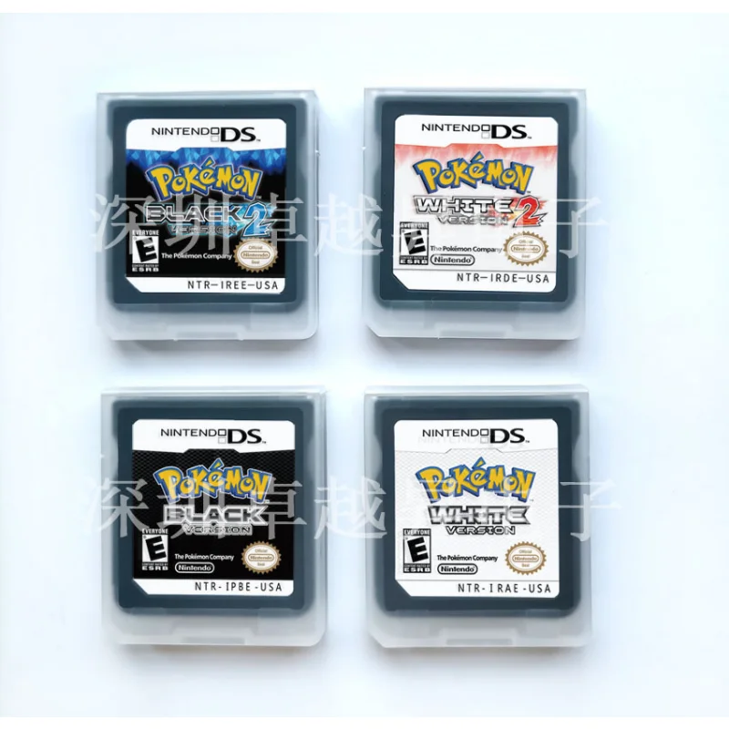 Pokemon Memory Card Black &amp; White Card for DS 3DS NDSi NDS Video Game Console US - £14.89 GBP