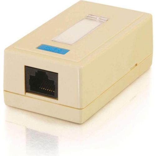 C2G 03835 1-PORT CAT5E SURFACE MOUNT BOX - WHITE - $30.60
