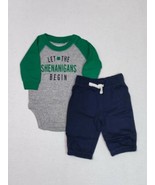 Carter&#39;s St Patrick&#39;s Day Outfit for Boys Newborn or 3 Months 2 Piece Set - £1.59 GBP