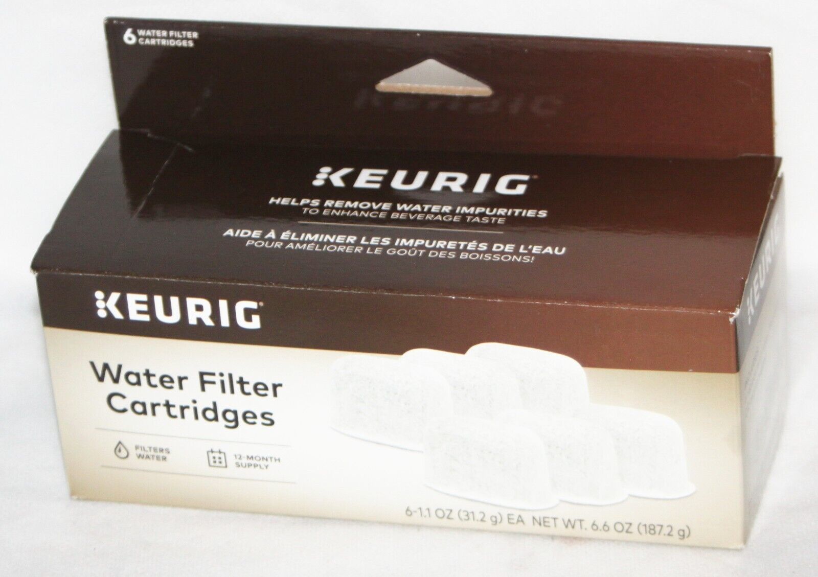 OEM Genuine Keurig 5073 Water Filter Cartridges 6 Pack (12 Mo Supply) 5000199358 - $94.95