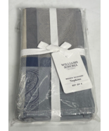 NEW Williams Sonoma Madrid Jacquard Napkins Tablecloths (Set of 4) - Sealed - $27.62