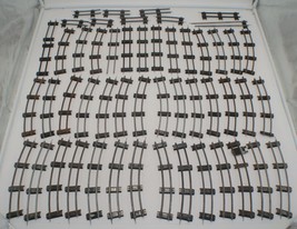 Lot Of 42 Pieces American Flyer S Scale Track - Straight &amp; Curve + Misc Pieces - £32.16 GBP
