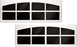 Coach House Signature Décor Simulated Garage Door Window Kit - Easy-Inst... - $2,318.22 MXN