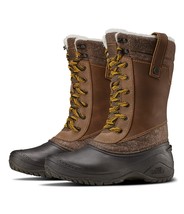 Women&#39;s The North Face Shellista III Mid Brown Winter Snow Waterproof Bo... - $89.09