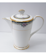 Noritake MI AMOR Coffee Pot Fine Bone China 10&quot; 6 Cup Scarce - $236.99