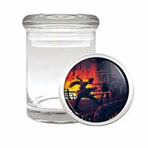 Regenerate Shot Gun Fire Em1 Medical Glass Stash Jar 3&#39;&#39; X 2&#39;&#39; Herb And ... - $10.80 CAD
