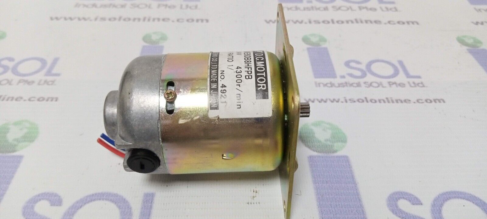DC Motor DME60B8HFPB Japan Servo Co. Ltd. - $422.94