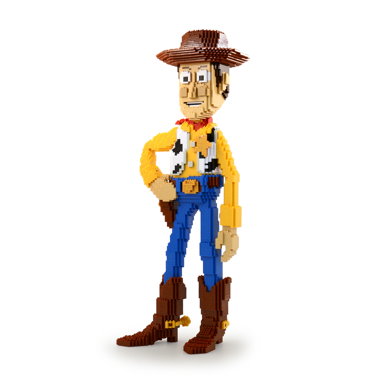 Woody (Toy Story) Brick Sculpture (JEKCA Lego Brick) DIY Kit Item image 2