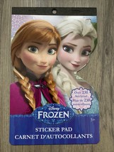 2013 Disney Frozen Anna Elsa Olaf Sticker Pad Book Licensed 250+ Stickers Lot - $7.71