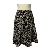 Merona Midi Giraffe Print Skirt Size 4 - $20.37 CAD