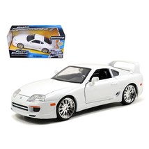 F&amp;F &#39;95 Toyota Supra WH 1:24 Scale Hollywood Ride - £42.81 GBP