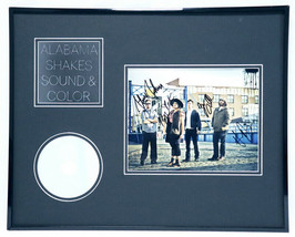 Alabama Shakes Group Signed Framed Sound &amp; Color CD &amp; Photo Display  - £197.10 GBP