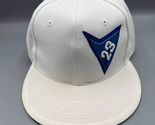 Air Jordan 23 Hat Men 7 3/8 White Embroidered Jumpman Fitted Cap - $65.44