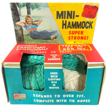 Vintage Mini Hammock Kmart Old Stock Box Super Strong 7Ft Snare Stretcher - £21.80 GBP