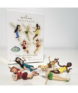 Hallmark Keepsake Tinker Bell &amp; Friends Pixie Hollow 2009 Mini Rare 5 Fa... - $20.00