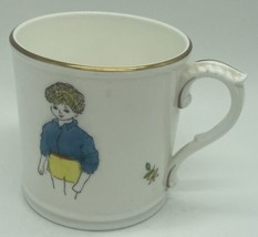 Vintage Royal Worcester Hand Painted Mug Monday&#39;s Child is Fair Of Face Cup - £9.04 GBP