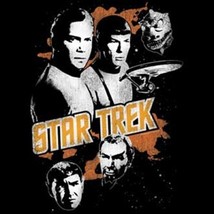Star Trek Classic Tv Good Vs Evil Collage T-Shirt New Unworn - £13.67 GBP+
