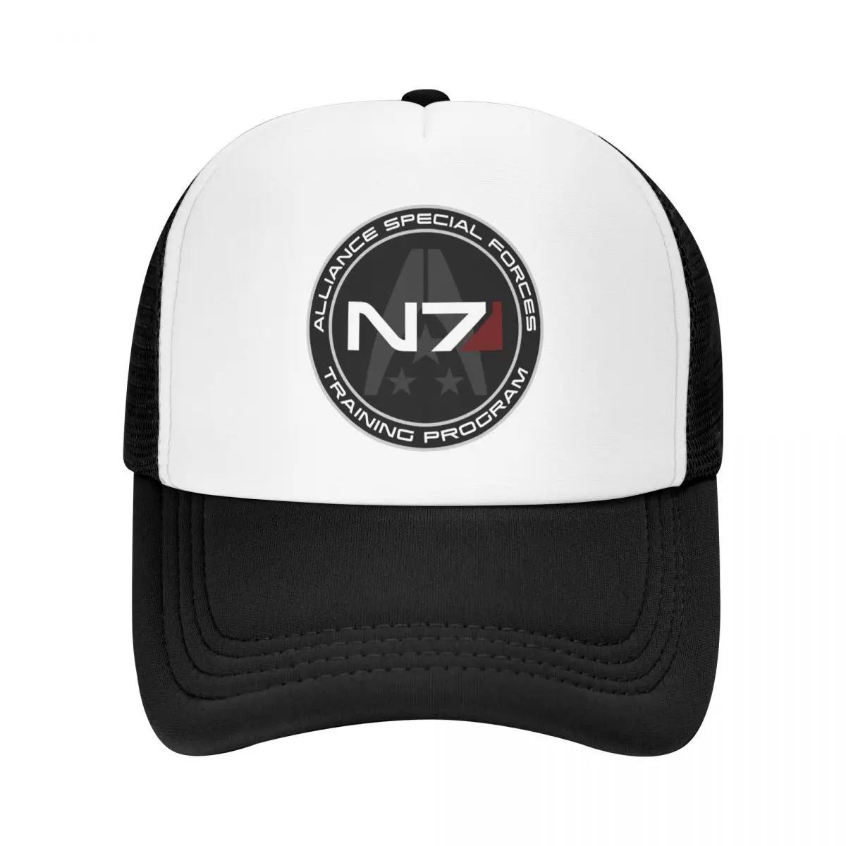 Alliance Mass Effect N7 Baseball Cap Video Game Trucker Hat Snapback Caps - $13.99