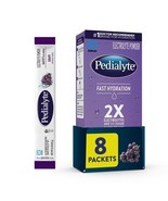 5 BOXES Pedialyte Fast Hydration *03/2025*Electrolyte Powder Packets, Gr... - $34.09 CAD