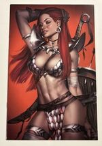 INVINCIBLE RED SONJA #2 JOSH BURNS NM Exclusive Virgin Variant LTD 500 C... - $29.68
