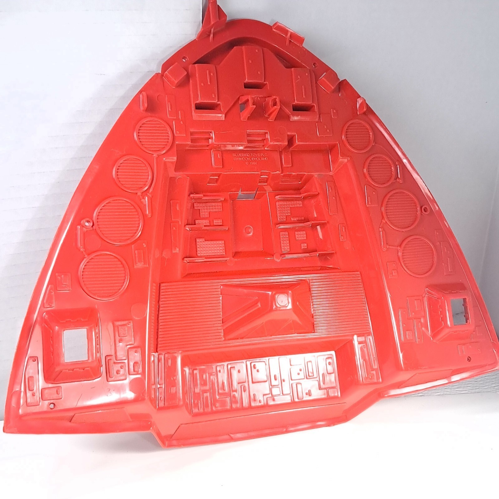 Manta Force Command Ship Bluebird Toys replacement part 1986 red interio... - $25.00