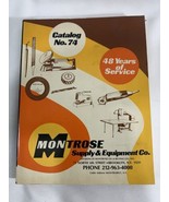 1974 Industrial Knitting Supply Parts Catalog - Tools - Equipment - MONT... - $27.15 CAD