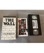 The Wall PINK FLOYD Live in Berlin VHS Roger Waters Bryan Adams Sinead O... - $13.00 CAD