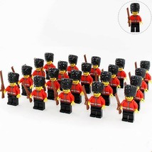 21Pcs/set British Royal Guard The Queen&#39;s Guard Soldiers Minifigures Toys - £26.14 GBP