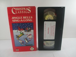 Jingle Bells Sing-A-Long VHS Classics Christmas Toy Shop B&amp;W Cartoon Animated - £4.49 GBP