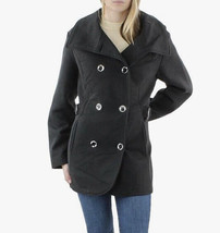 NWT INTL d.e.t.a.i.l.s Women&#39;s Hooded Fashion Fleece Jacket, Black Size XL - £19.50 GBP