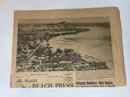 The Waikiki Beach Press February 14-20 1956 Great Vintage Ads &amp; Articles - £25.24 GBP