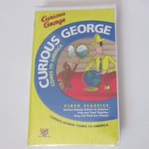 Curious George Comes To America VHS Video Classics Frog And Toad Sealed Vintage - £11.06 GBP