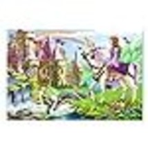Melissa &amp; Doug Fairy Tale Castle Jumbo Jigsaw Floor Puzzle (48 pcs, 2 x 3 feet) - £16.35 GBP