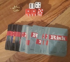 Risk 2003 Board Game Replacement Parts / Pieces Golden Calvary / Dice / ... - £10.05 GBP