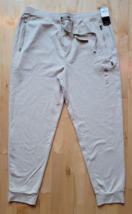 Polo Ralph Lauren Men&#39;s XXL Grey/Tan Double Knit Jogger Pants NWT - $106.68