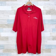 Safelite AutoGlass Nike Dri Fit Polo Shirt Red Employee Work Uniform Mens 4XL - £18.98 GBP