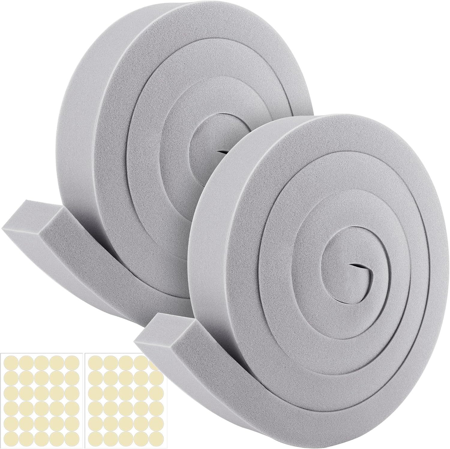 Moonoom 2 Pcs Foam Air Conditioner Weatherseal Tape-2&#39;&#39;X1&#39;&#39;X6.5Ft Air - $44.95