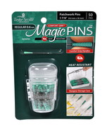 Taylor Seville Magic Pins Patchwork Regular Pins 50pc - £10.89 GBP