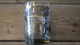 Vintage TEXAS Attractions WHISKEY GLASS - $35.63
