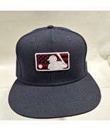 New Era 59Fifty MLB Logo Fitted Cap Umpire Hat Blue July 4 Major League ... - €34,45 EUR