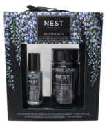 NEST Fragrances Wisteria Blue Eau de Parfum &amp; Scented Bubbles 2-Piece Gi... - £18.65 GBP