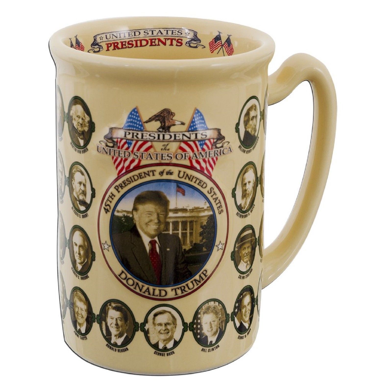 United States Presidents 15 oz Mugs - $10.99
