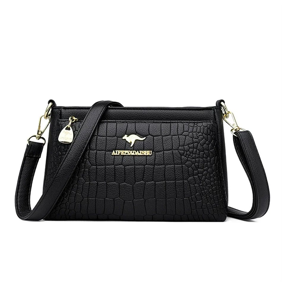 Luxury Designer Ladies Handbags High Quality Leather Shoulder Bags for W... - $44.99
